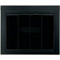 Dyna-Glo Pleasant Hearth Ascot Fireplace Glass Door Black AT-1001 37-1/2"L x 33"H AT-1001